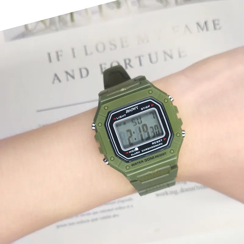 2025 Digital Watches For Men Sports Waterproof Bracelet Clock Gold Electronice LED Wristwatch Women Casucal montre homme relogio - The Shack