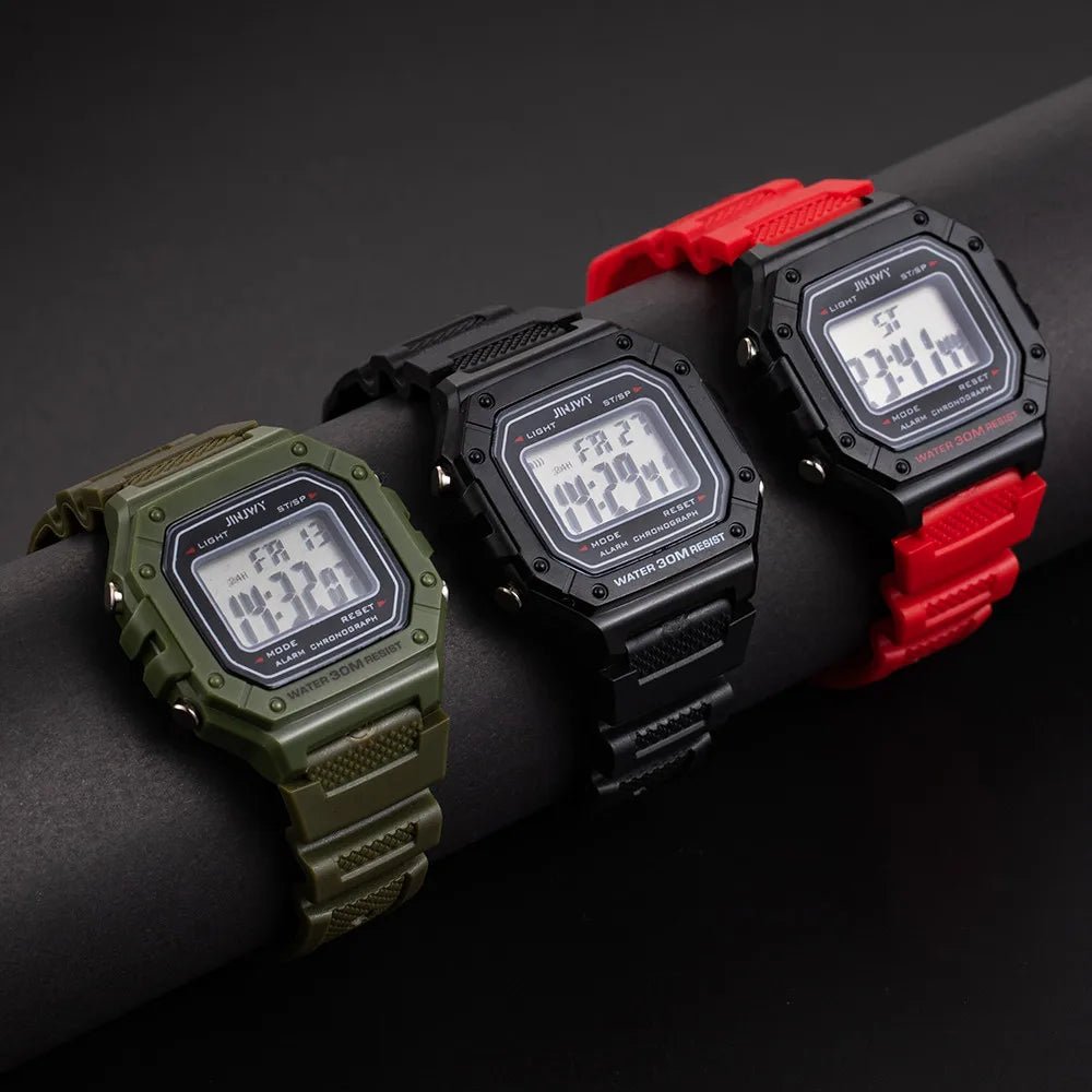 2025 Digital Watches For Men Sports Waterproof Bracelet Clock Gold Electronice LED Wristwatch Women Casucal montre homme relogio - The Shack