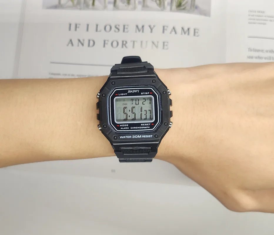 2025 Digital Watches For Men Sports Waterproof Bracelet Clock Gold Electronice LED Wristwatch Women Casucal montre homme relogio - The Shack