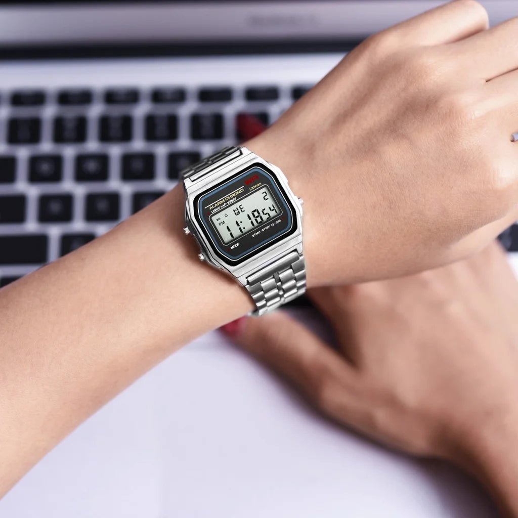 2025 Digital Watches For Men Sports Waterproof Bracelet Clock Gold Electronice LED Wristwatch Women Casucal montre homme relogio - The Shack