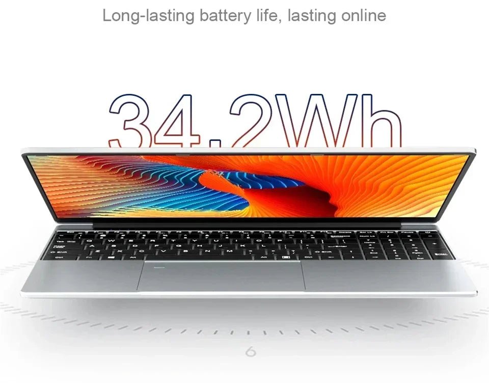 2025 laptop 15.6 Inch Laptop Windows 11 Intel Core i7 8500Y 16GB RAM 1TB SSD Fingerprint Unlock Study Office Pc Laptops - The Shack