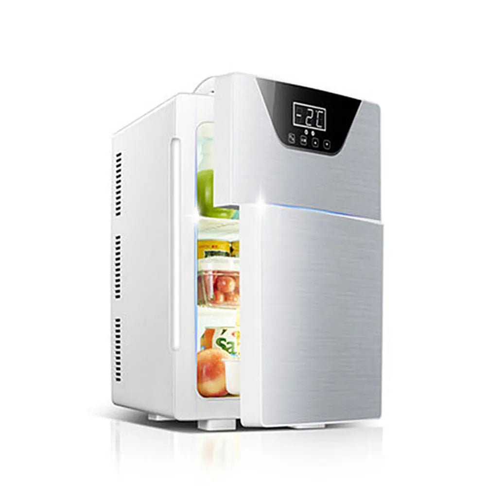 20L Kitchen Refrigerator Dual - Door Fridge Freezer Electric Refrigerator Household Rental Frigobar Dual - use Cold Frigidaire - The Shack