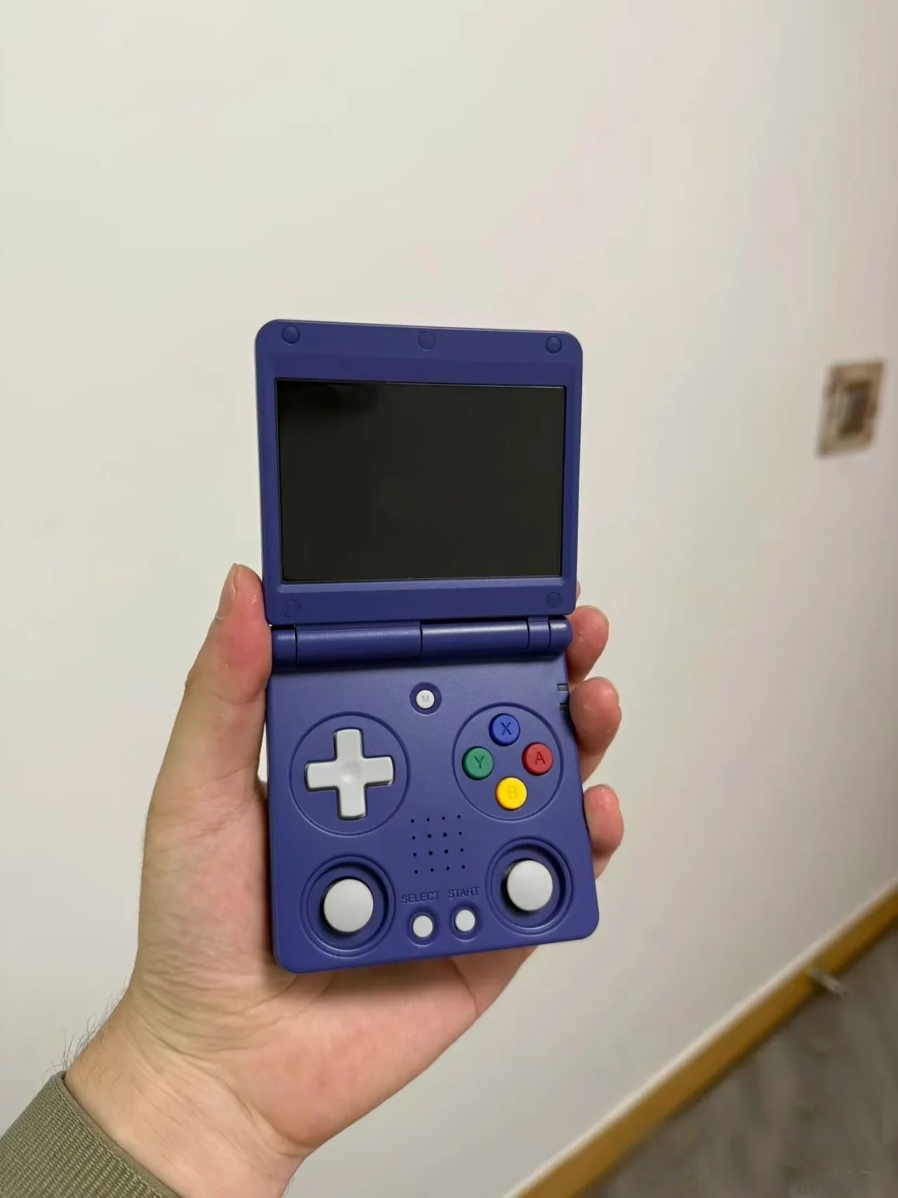 Anbernic RG34XXSP Flip Handheld Game Console RG34XXSP 3.4 - inch IPS Screen Linux 64 - bit Retro Video Gaming Player 256G PSP Games - The Shack