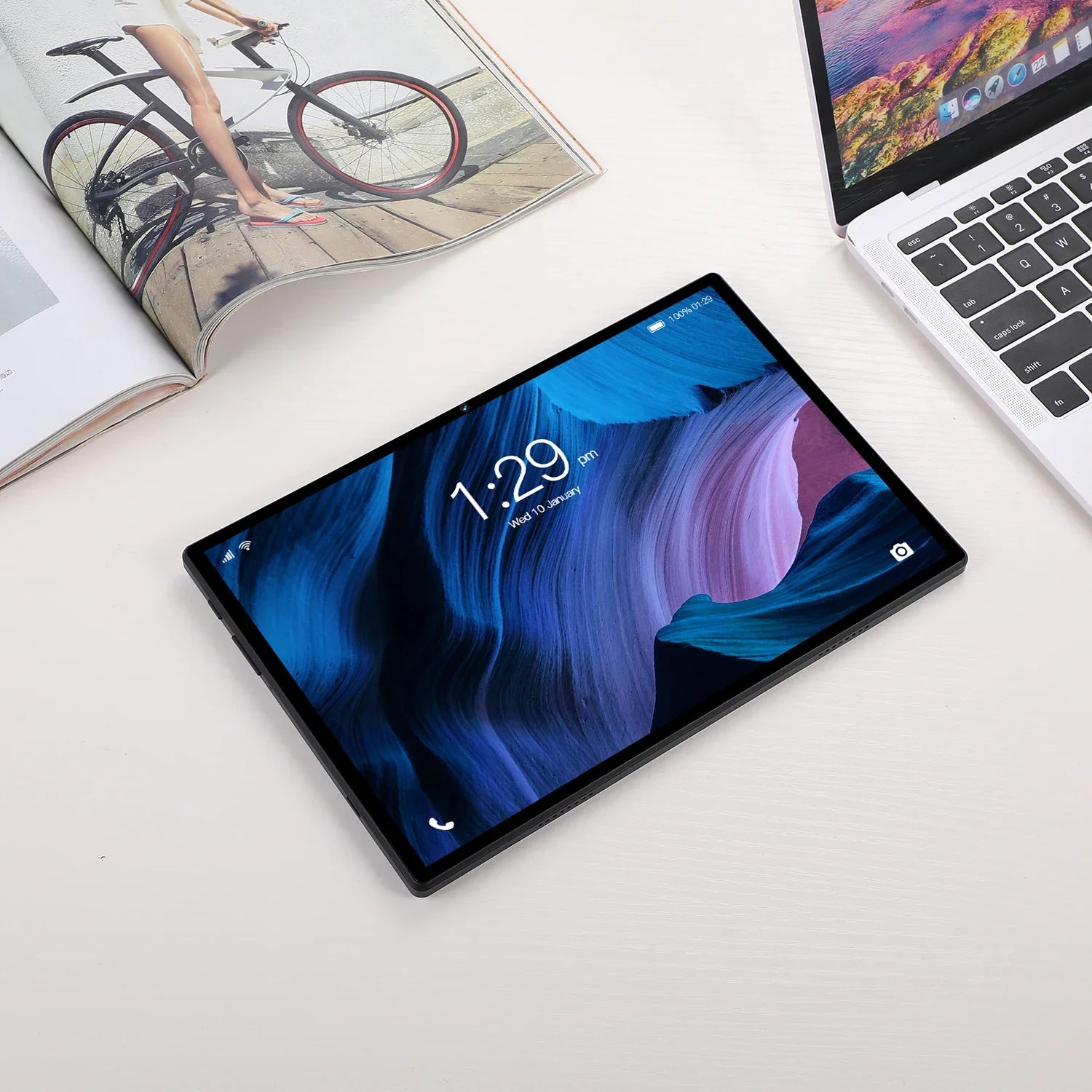 Android 10.1 Inch Tablet Pc Google Play Octa Core Dual Cameras Dual SIM 3G Phone Call Tablets Bluetooth Wifi 4GB+ 64GB ROM - The Shack