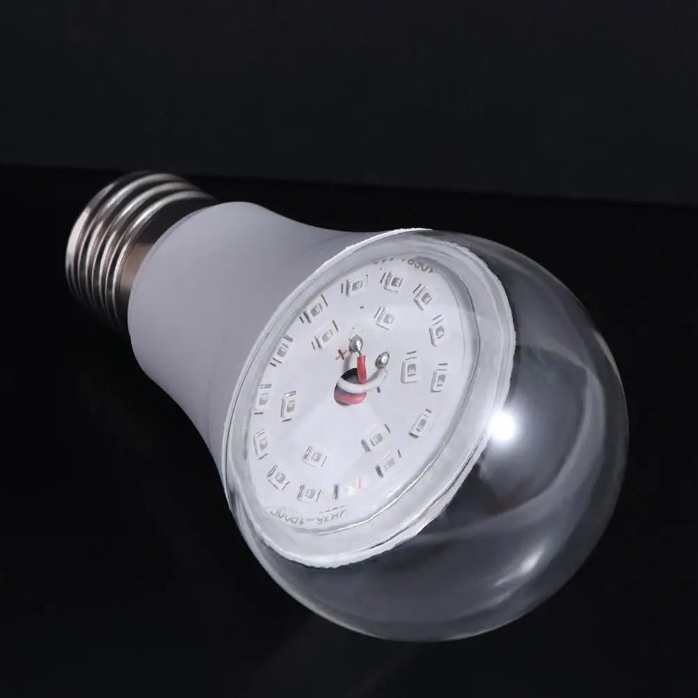 Blacklight Ultraviolet Lamp UV Purple Bulb 360 Glow Atmosphere UV Light Bulbs E27 10W Purple Black Light Bulb Bar Decoration - The Shack