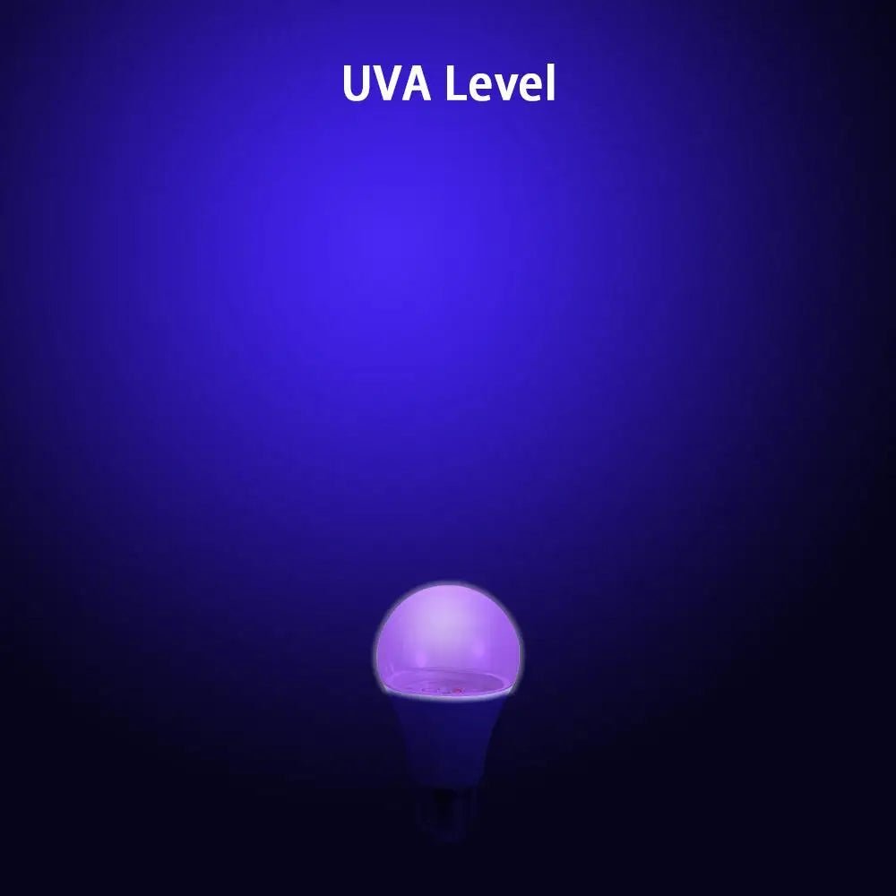 Blacklight Ultraviolet Lamp UV Purple Bulb 360 Glow Atmosphere UV Light Bulbs E27 10W Purple Black Light Bulb Bar Decoration - The Shack