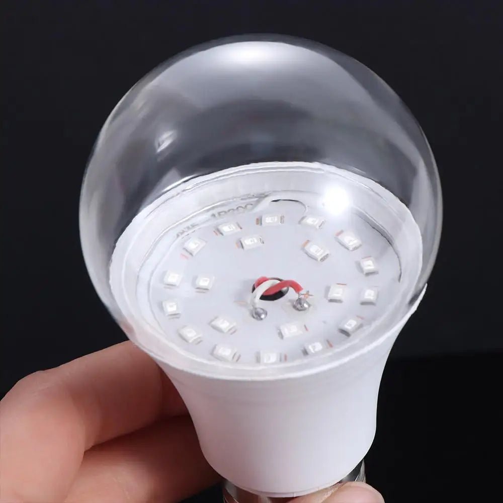 Blacklight Ultraviolet Lamp UV Purple Bulb 360 Glow Atmosphere UV Light Bulbs E27 10W Purple Black Light Bulb Bar Decoration - The Shack