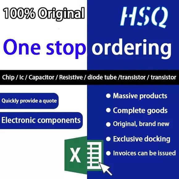 BOM List of Electronic Components, Complete List of Unit Components Chip IC Integrated Circuit Capacitor High Frequency Tube - The Shack