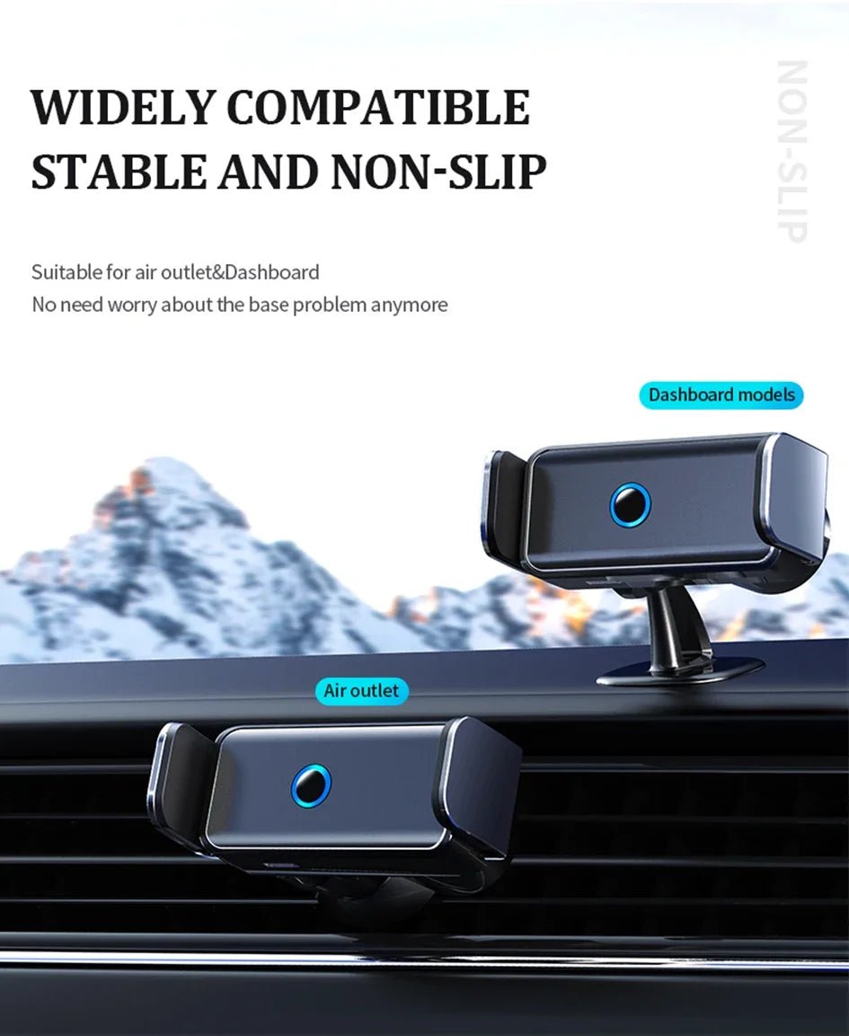Car Magnetic Mobile Phone Holder Is Convenient For Mobile Navigation Function, Suitable For IPhone12 13 14 15 16 17 Xiaomi Redmi - The Shack