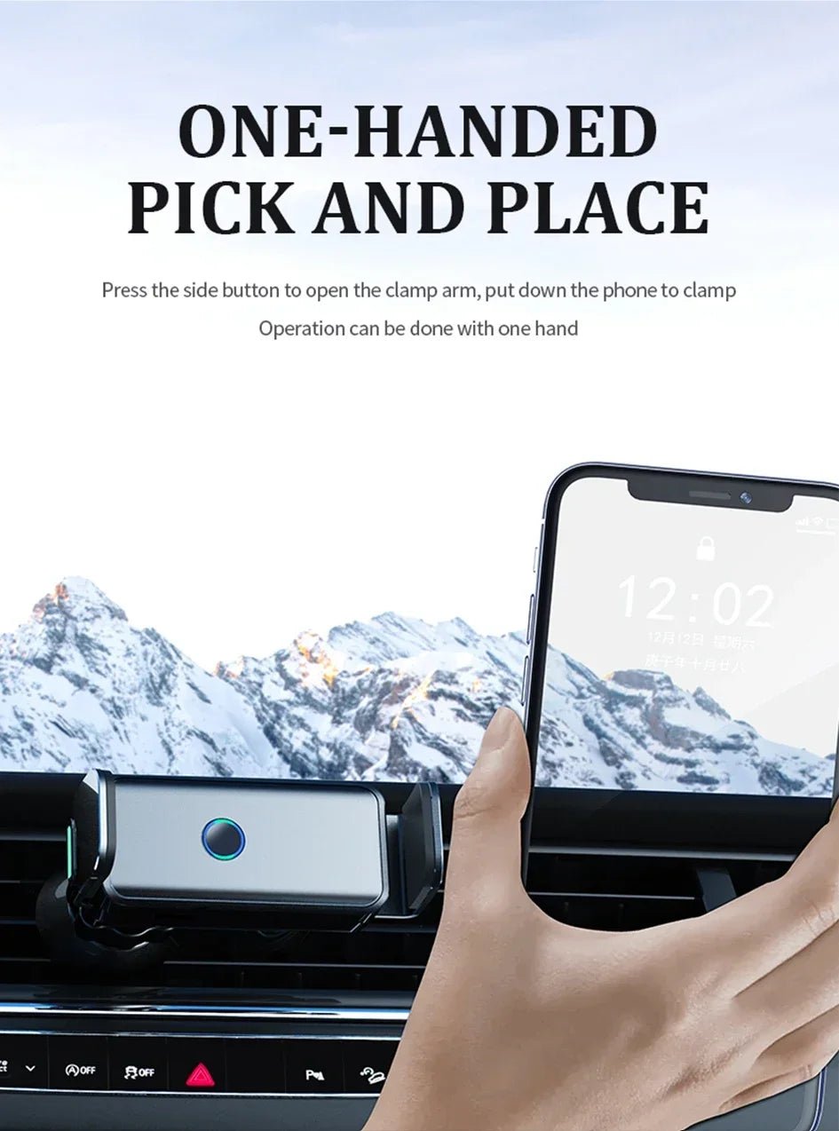 Car Magnetic Mobile Phone Holder Is Convenient For Mobile Navigation Function, Suitable For IPhone12 13 14 15 16 17 Xiaomi Redmi - The Shack