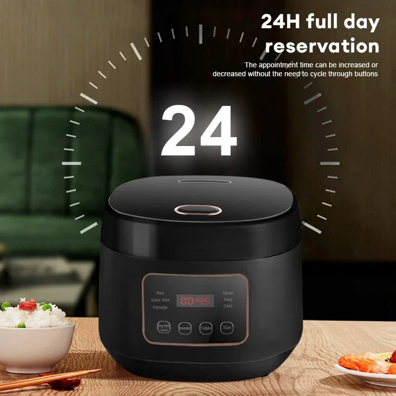 Electric Rice Cooker Household Smart Multifunction Rice Cooking Machine Non - stick Liner For Food Warmer 3L Automatic Rice Cooke - The Shack