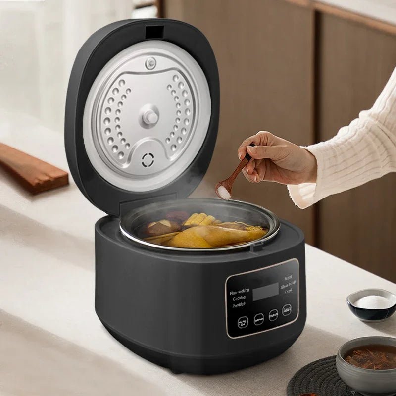 Electric Rice Cooker Household Smart Multifunction Rice Cooking Machine Non - stick Liner For Food Warmer 3L Automatic Rice Cooke - The Shack