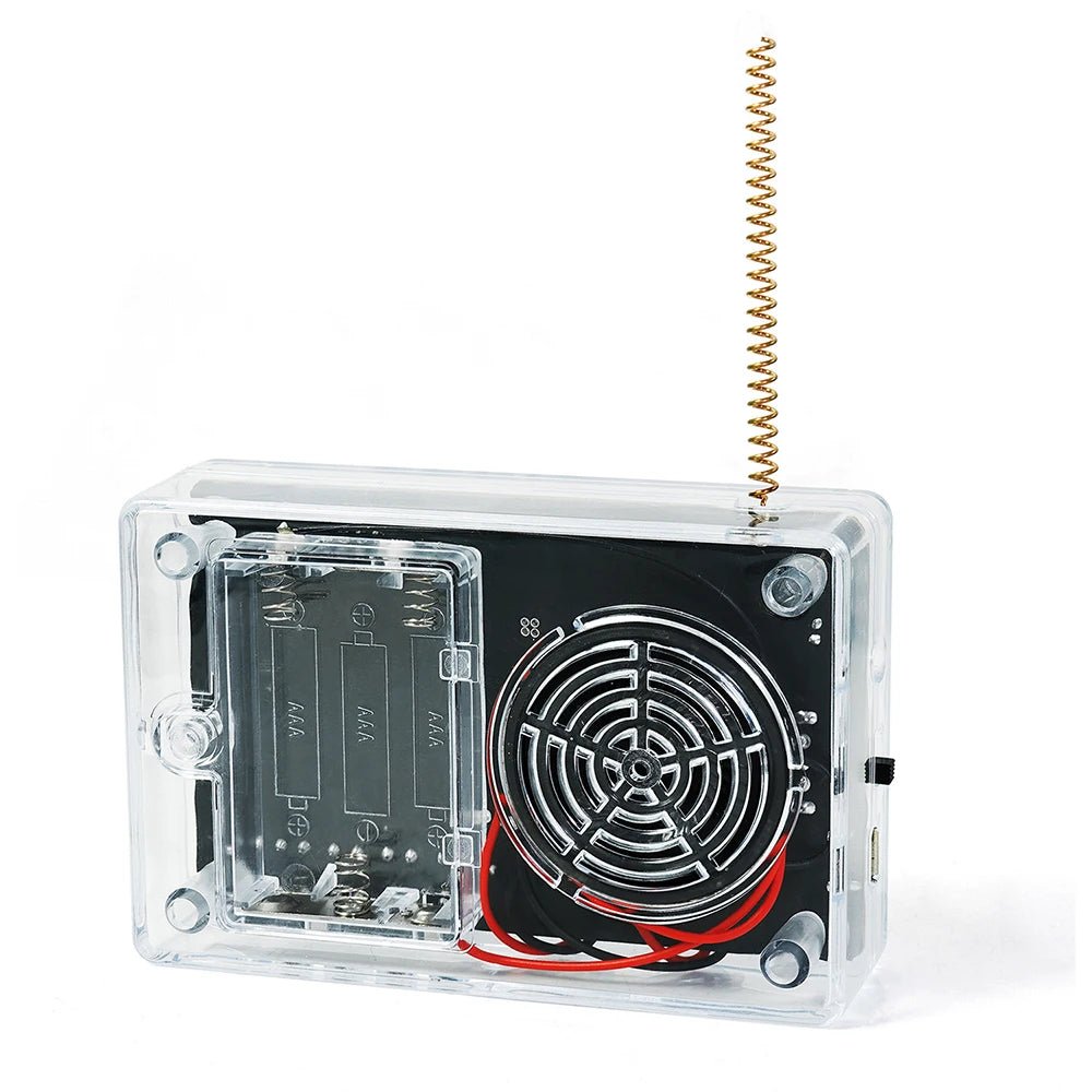 Electronics Kit FM Radio DIY Kit Smart Wireless Walkie - Talkie Radio Electronics Assembly and Soldering Practice DIY Kit - The Shack