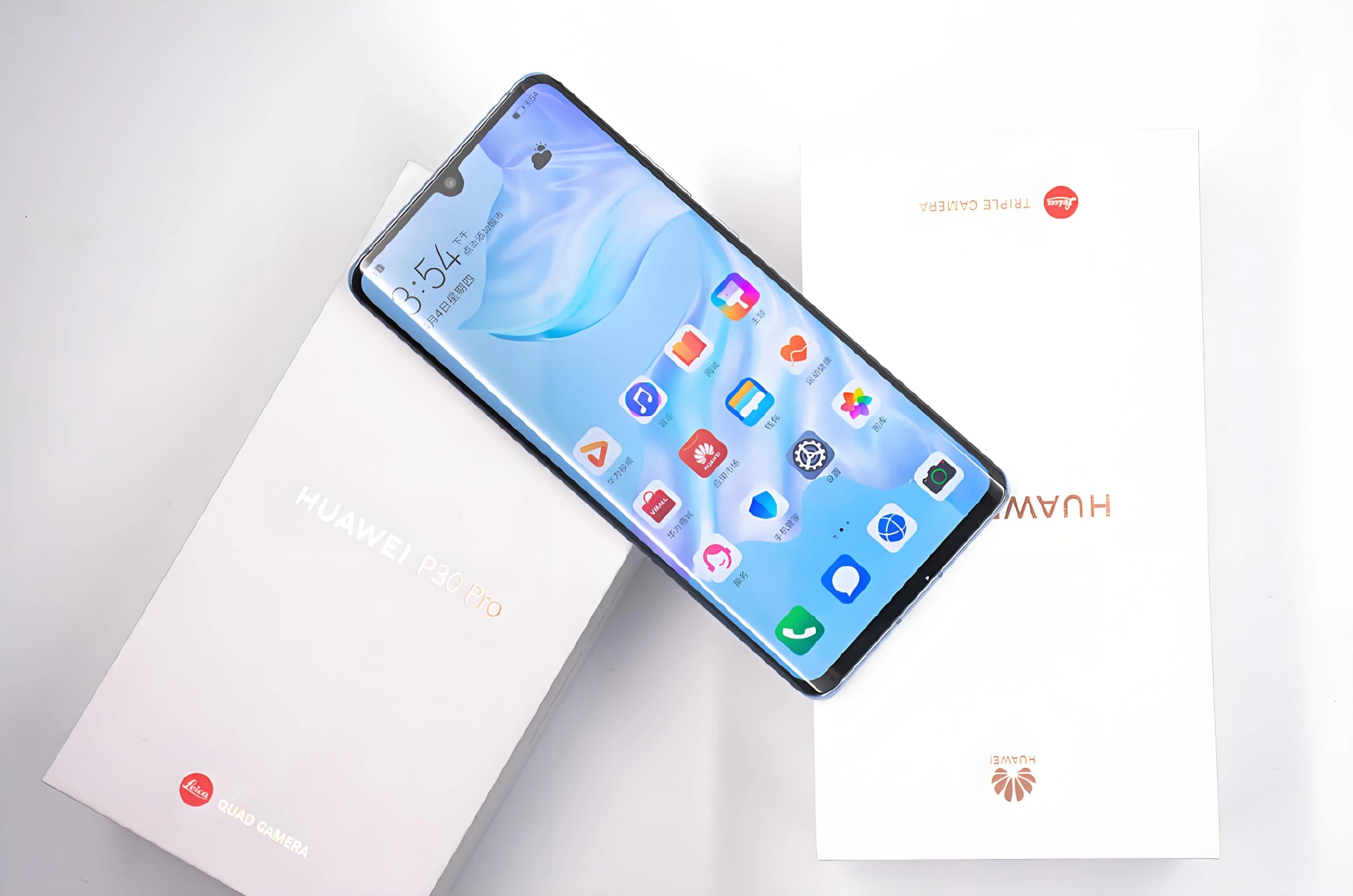 HUAWEI P30 Pro Smartphone Android 4200mAh 8GB RAM 256GB ROM 6.47 Inch Phone FHD+2340x1080 32+40MP GPS 4 5G Network Mobile Phones - The Shack