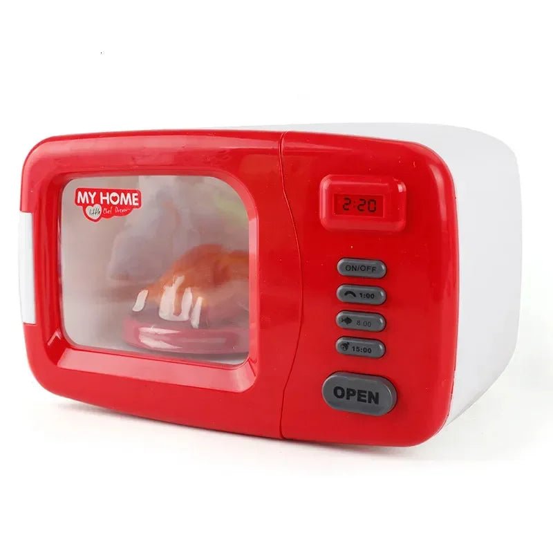 Kitchen Appliances Toys Toy Kitchen Set for Kids Play Kitchen Doll House Accessories Blender Coffee Maker Machine Mixer Toaster - The Shack