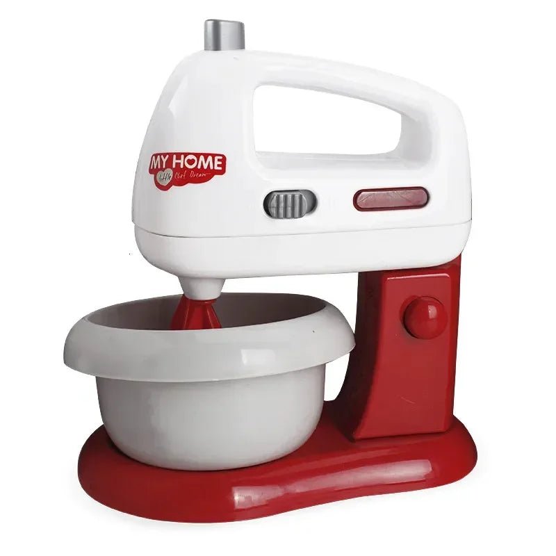 Kitchen Appliances Toys Toy Kitchen Set for Kids Play Kitchen Doll House Accessories Blender Coffee Maker Machine Mixer Toaster - The Shack