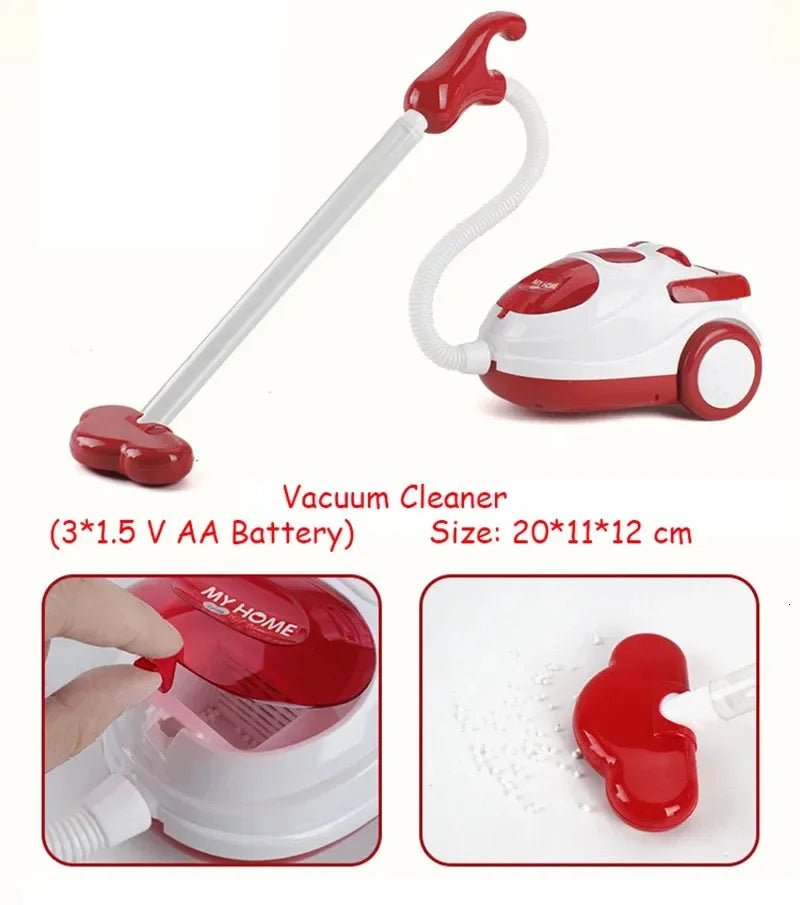 Kitchen Appliances Toys Toy Kitchen Set for Kids Play Kitchen Doll House Accessories Blender Coffee Maker Machine Mixer Toaster - The Shack