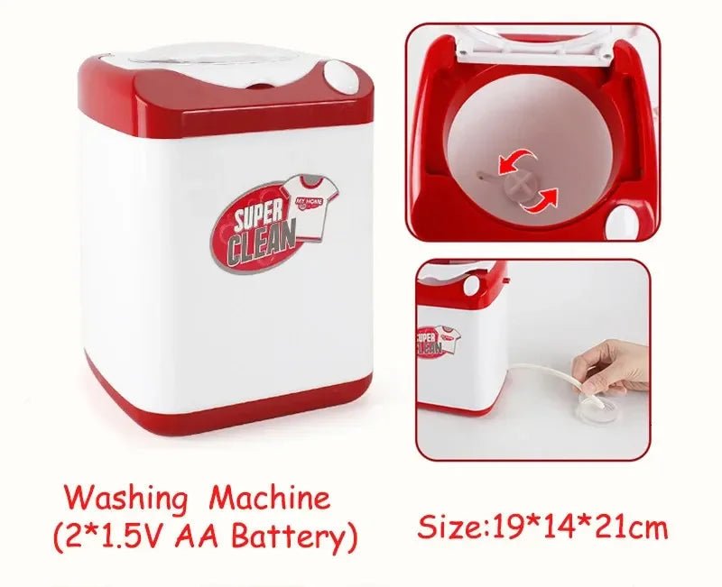 Kitchen Appliances Toys Toy Kitchen Set for Kids Play Kitchen Doll House Accessories Blender Coffee Maker Machine Mixer Toaster - The Shack