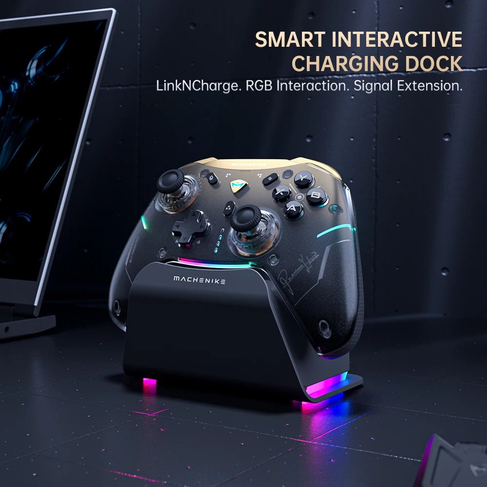 MACHENIKE G5Pro V2 Ultimate Gaming Controller Optical Trigger ABXY Button Hot - Swappable Joystick 4K Resolution For Switch PC - The Shack