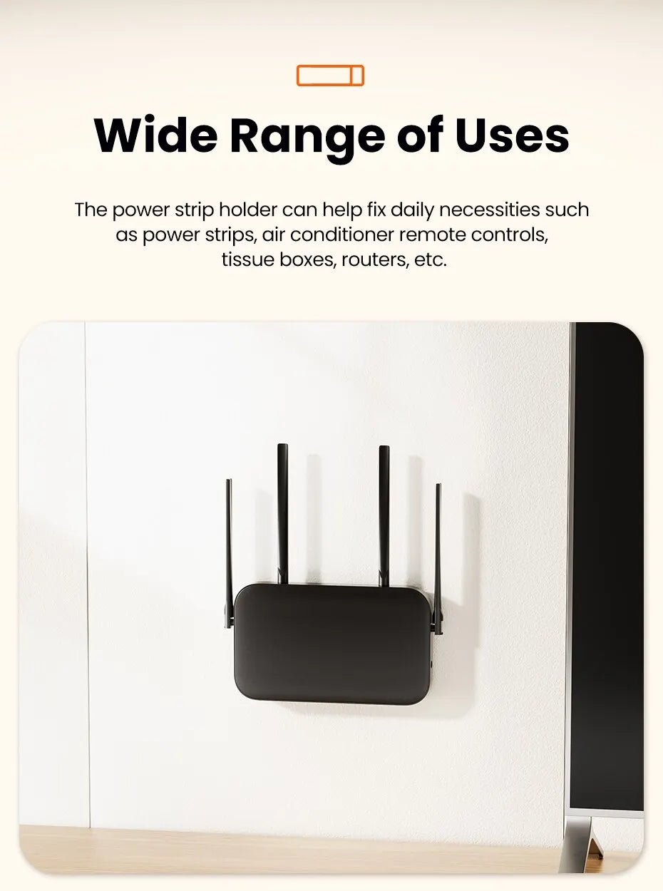 Toocki Phone Charger Strip Holder Stand For GaN USB Type C Charger Storage Bracket Punch - free Holder For Phone Charger 100W 140W - The Shack