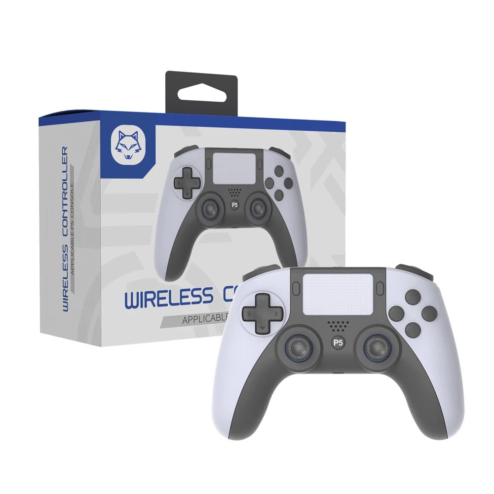 Wireless Gamepad For PS5 PS5 Slim PC Bluetooth4.0 Gaming Controller Dual Vibration Controller 6 Axis Gyro/Turbo Joystick Gamepad - The Shack