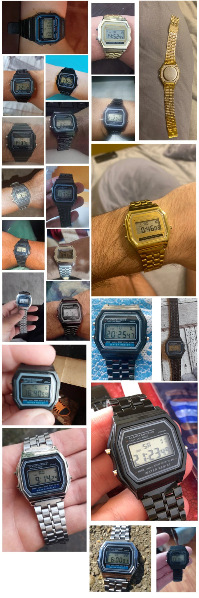 2025 Digital Watches For Men Sports Waterproof Bracelet Clock Gold Electronice LED Wristwatch Women Casucal montre homme relogio - The Shack