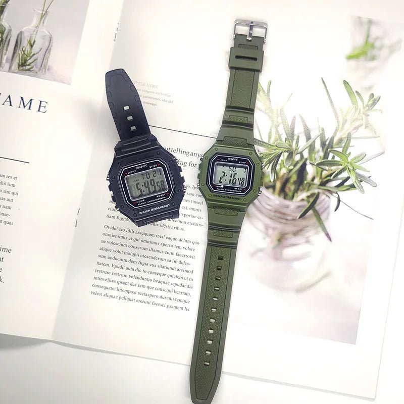 2025 Digital Watches For Men Sports Waterproof Bracelet Clock Gold Electronice LED Wristwatch Women Casucal montre homme relogio - The Shack