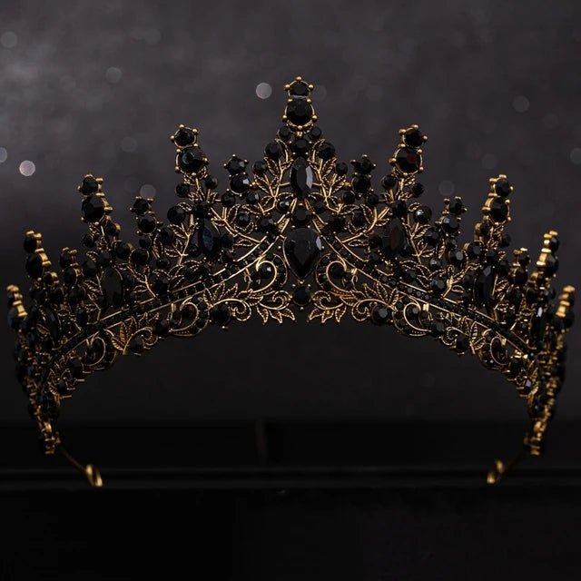 3 Pcs Luxury Silver Color Crystal Water Drop Bridal Jewelry Set Rhinestone Tiara Crown Necklace Earring Set Bridal Wedding Jewel - The Shack