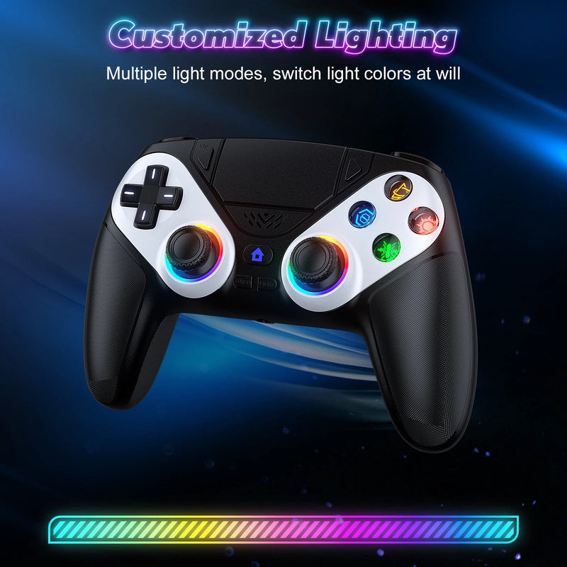 Bluetooth Gamepad For Playstation 5 Wireless Controller PS5 Console Gaming Controller With Turbo Dual Sense Vibrate Programming - The Shack
