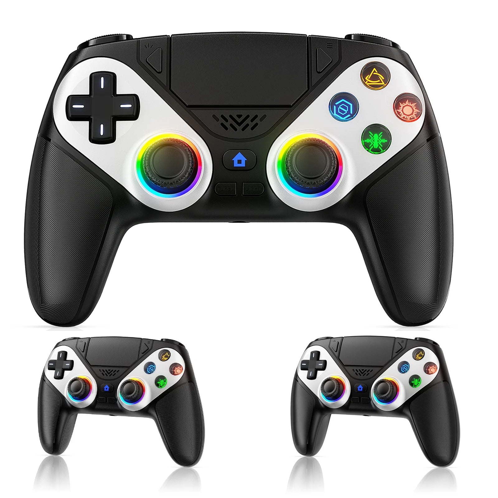 Bluetooth Gamepad For Playstation 5 Wireless Controller PS5 Console Gaming Controller With Turbo Dual Sense Vibrate Programming - The Shack