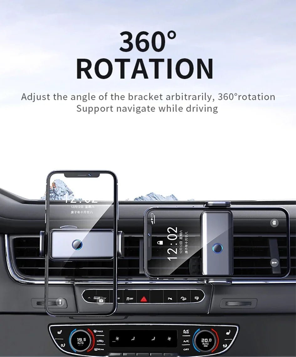 Car Magnetic Mobile Phone Holder Is Convenient For Mobile Navigation Function, Suitable For IPhone12 13 14 15 16 17 Xiaomi Redmi - The Shack