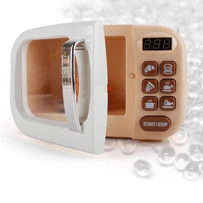 Children's Pretend Play Toys Simulation Electric Kitchen Microwave Oven Toys Educational Gift Girls Toy Kitchen Accessories Girl - The Shack
