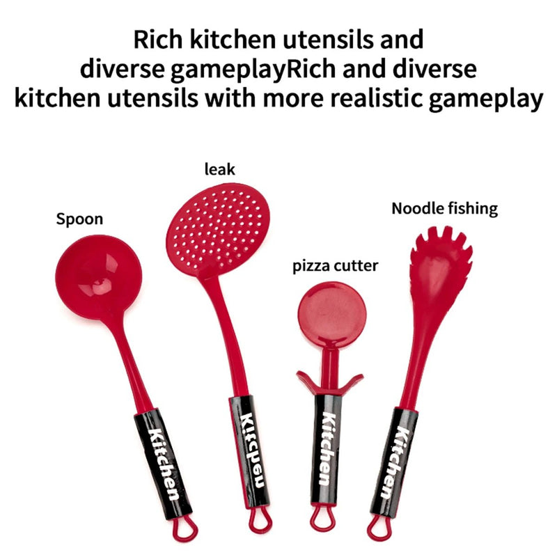 Children's simulated high fidelity cooking toys, home and school use chefs to pretend toy sets suitable for role - playing kitchen - The Shack