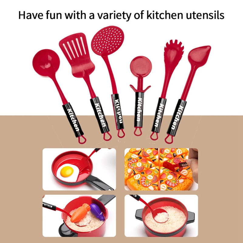 Children's simulated high fidelity cooking toys, home and school use chefs to pretend toy sets suitable for role - playing kitchen - The Shack