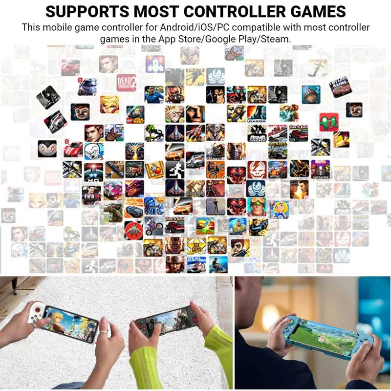D3 Mobile Game Controller BSP - D3 Gamepad Wireless Telescopic for Android/iOS/Hongmeng Stretchable Gaming Controllers Joystick - The Shack