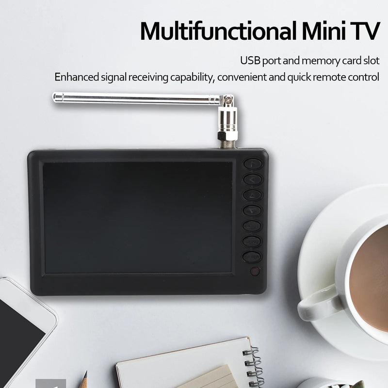 Digital Television LEADSTAR 5 Inch Digital Television ATSC TV Portable Digital TV for Car Camping Kitchen Portable Digital TV - The Shack