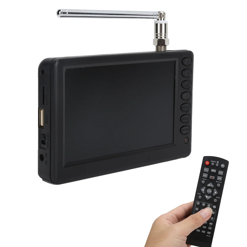 Digital Television LEADSTAR 5 Inch Digital Television ATSC TV Portable Digital TV for Car Camping Kitchen Portable Digital TV - The Shack