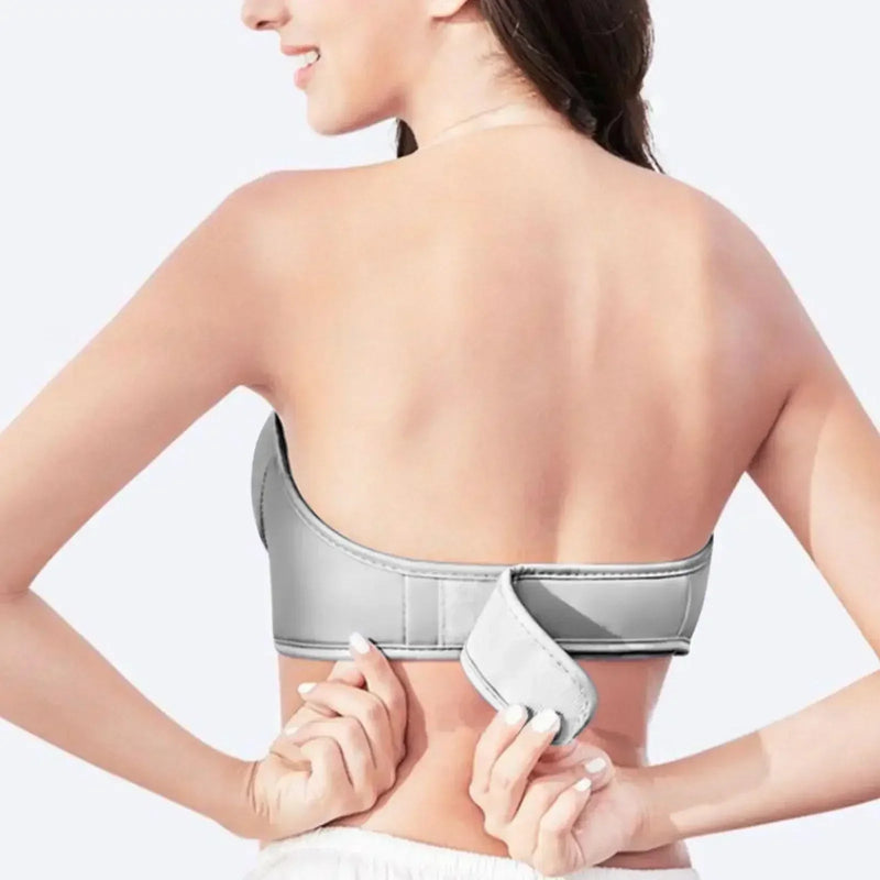 Electric 3 Gears Breast Massage Bra Electronic Vibration Chest Massager Breast Enhancement Instrument Breast Stimulator Machine - The Shack