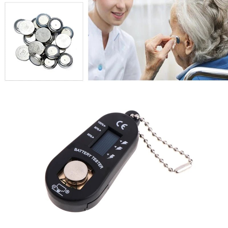Electric Hearing Aid Battery Portable Measuring Apparatus Device Digital Measuring Equipment LCD Screen Lightweight DropShipping - The Shack