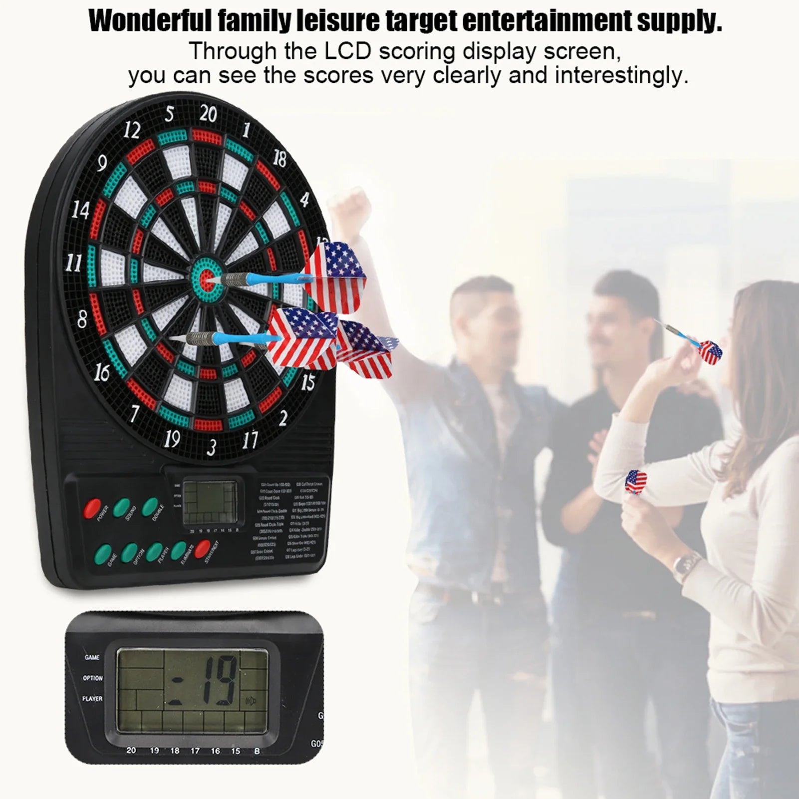 Electronic Automatic Scoring Soft Board Set Family Leisure Target Entertainment Electronic Board Electronic - The Shack
