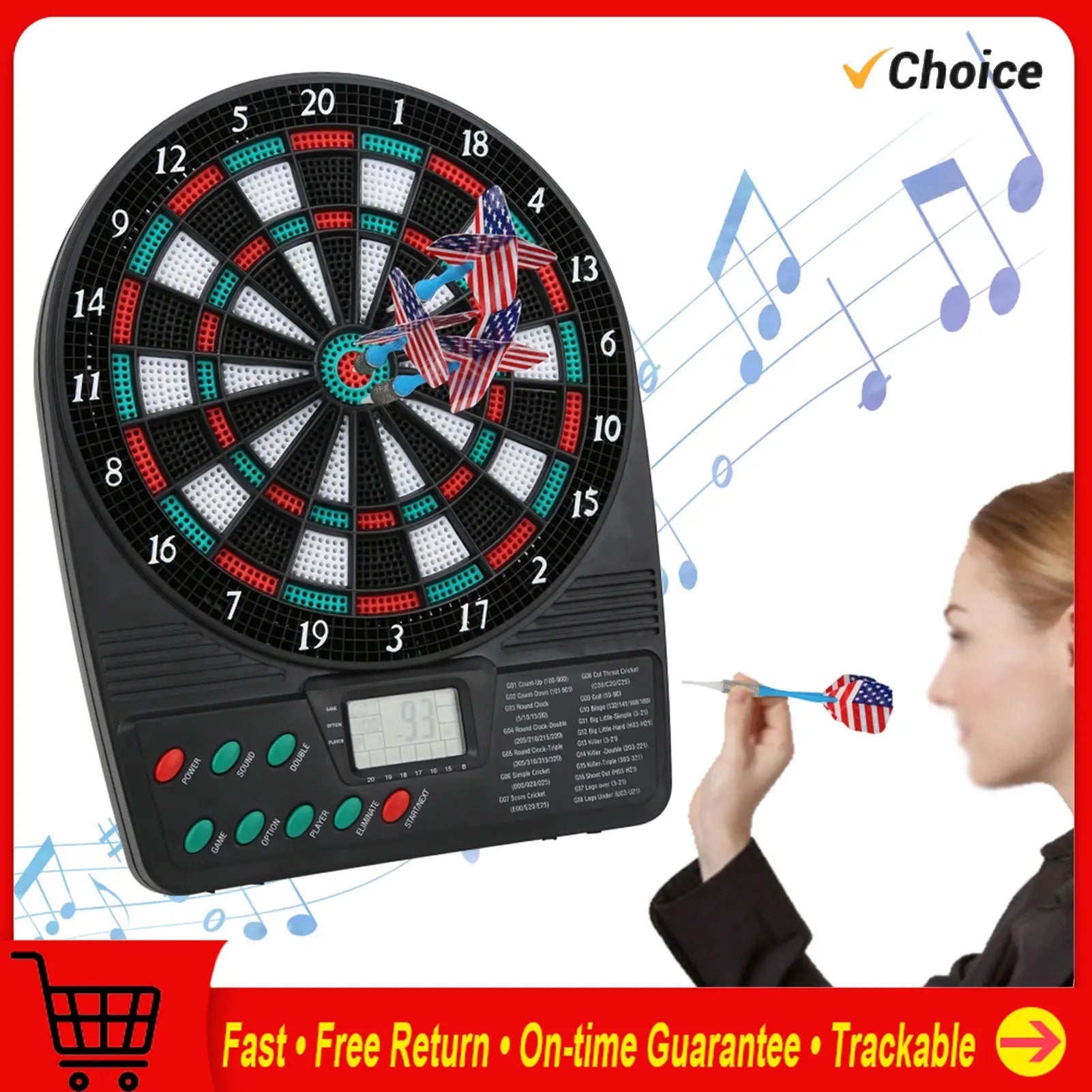 Electronic Automatic Scoring Soft Board Set Family Leisure Target Entertainment Electronic Board Electronic - The Shack