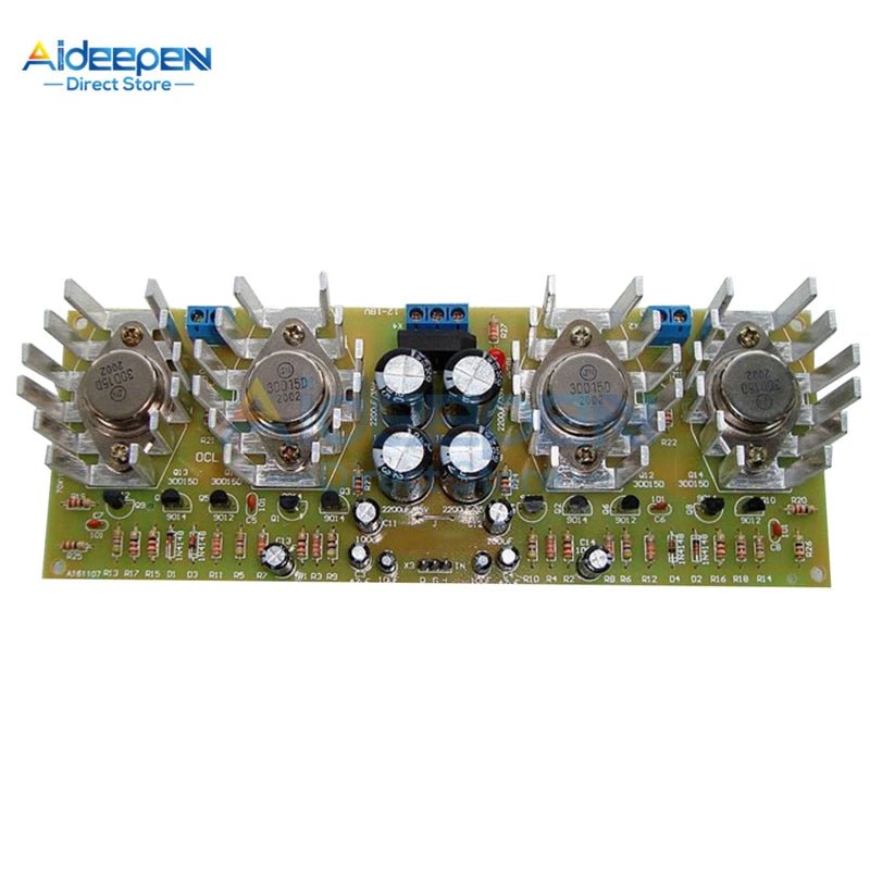 Electronic DIY Kits OCL Amplifier Board Suite AC 12 - 18V 100W Dual Channel Stereo Eletronica Electric Experiment DIY Electronic - The Shack