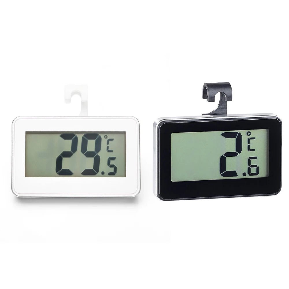 Electronic Refrigerator Thermometer Digital Freezer Room Thermometer Waterproof Fridge Temperature Monitor with Alarm Function - The Shack