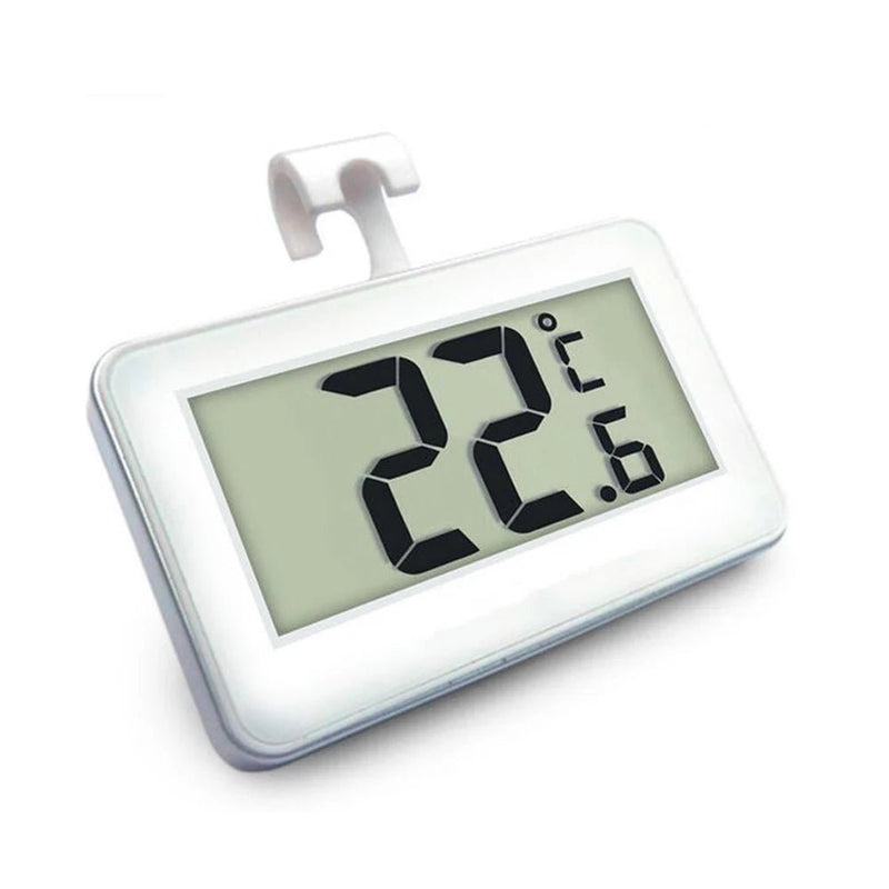 Electronic Refrigerator Thermometer Digital Freezer Room Thermometer Waterproof Fridge Temperature Monitor with Alarm Function - The Shack