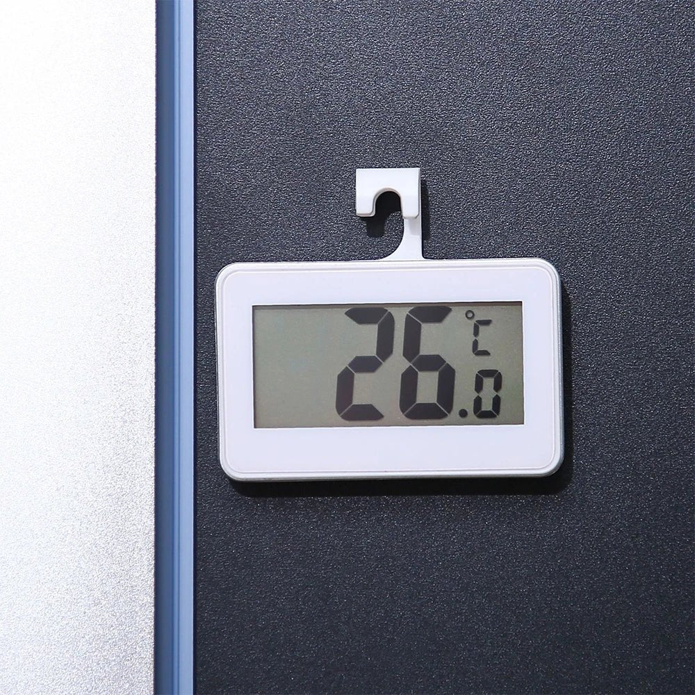 Electronic Refrigerator Thermometer Digital Freezer Room Thermometer Waterproof Fridge Temperature Monitor with Alarm Function - The Shack