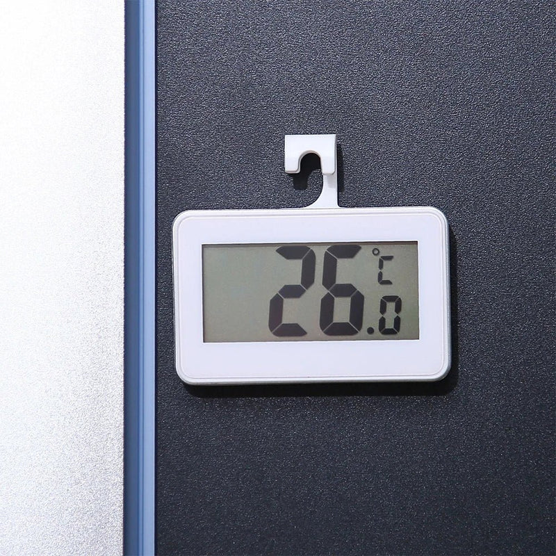 Electronic Refrigerator Thermometer Digital Freezer Room Thermometer Waterproof Fridge Temperature Monitor with Alarm Function - The Shack