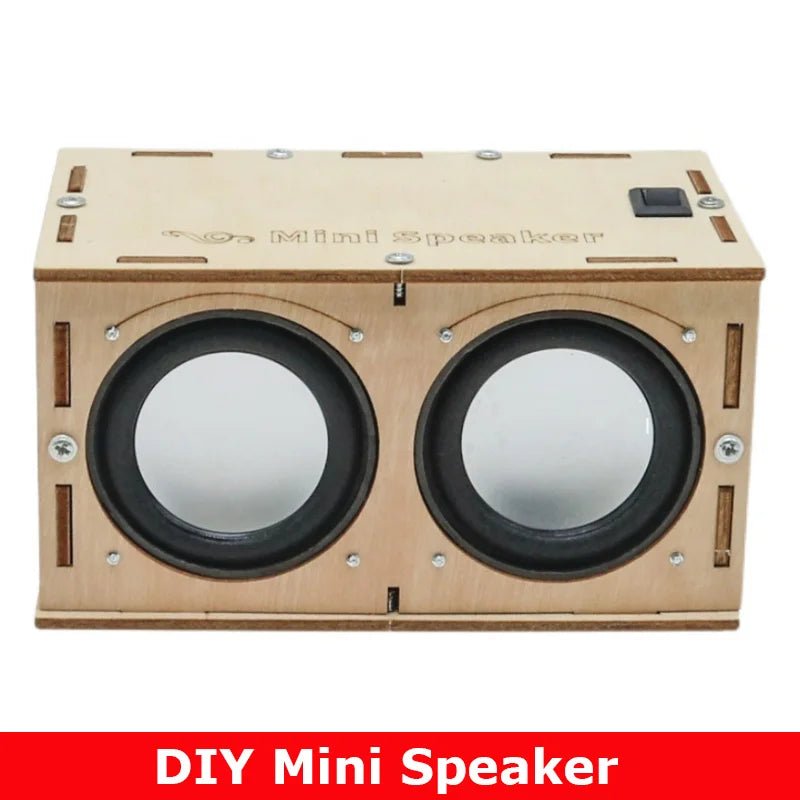 Electronic Sound Amplifier DIY Bluetooth Speaker Box Science School Projects Experiment Kits Science Toys For Children Education - The Shack