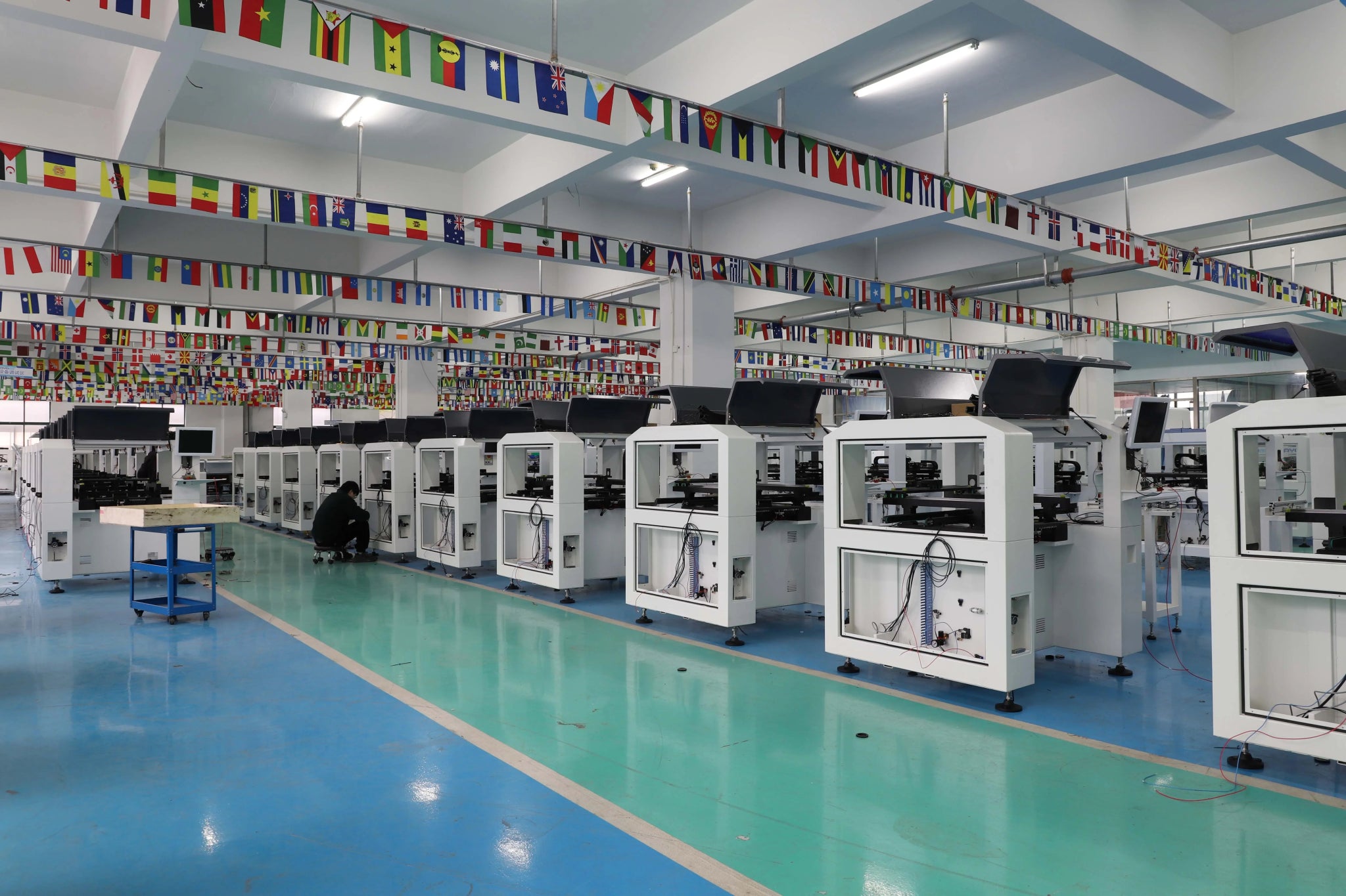 Electronics Production Machinery Robot Equipment Automatic Smd Led Making Assembly Pcb Smt Pick and Place Machine - The Shack