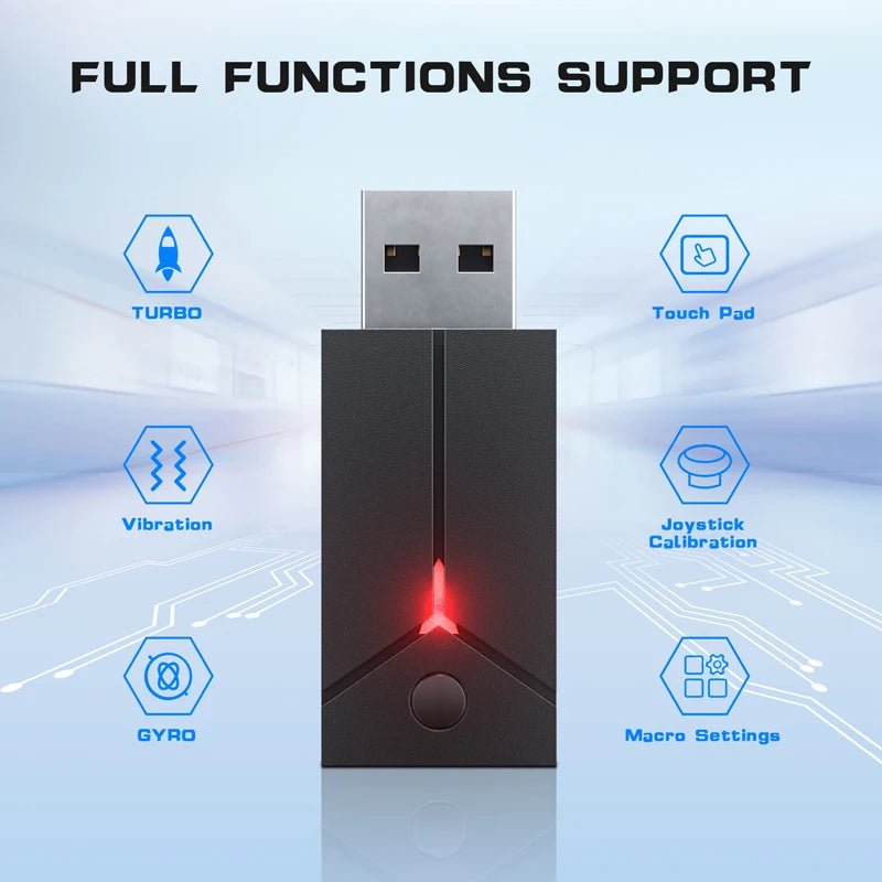 Gamepad For PS5 Console - P5 Wireless Controller, Dual Vibration Hall Effect, With Turbo Touchpad, Gaming Remote Accessories - The Shack