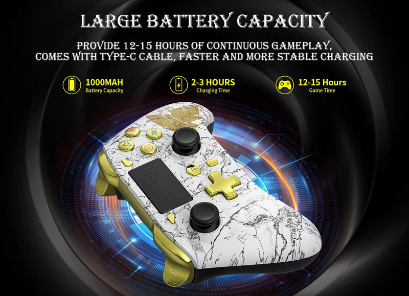 Gamepad For PS5 Console - P5 Wireless Controller, Dual Vibration Hall Effect, With Turbo Touchpad, Gaming Remote Accessories - The Shack